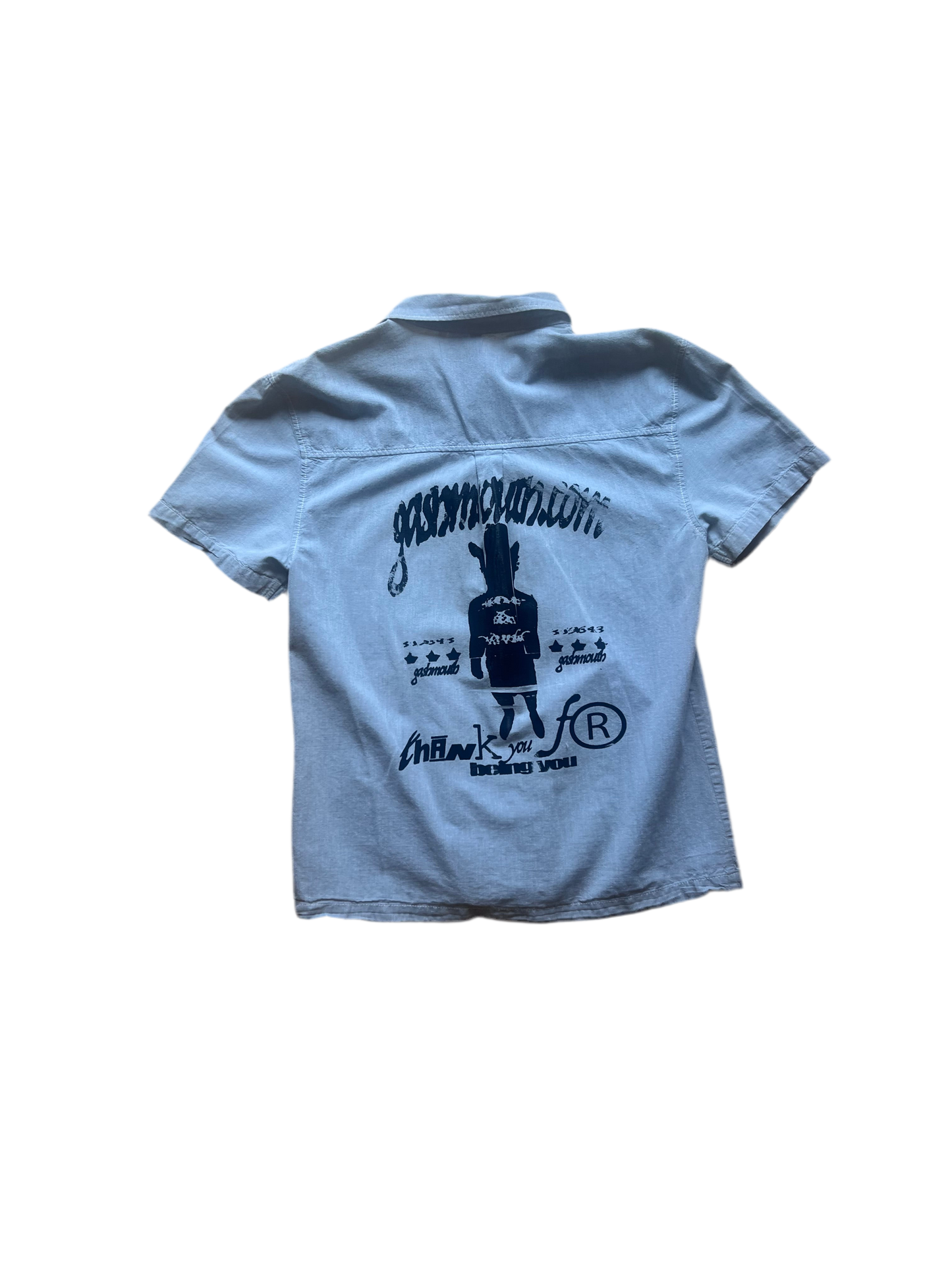 Blue Button T