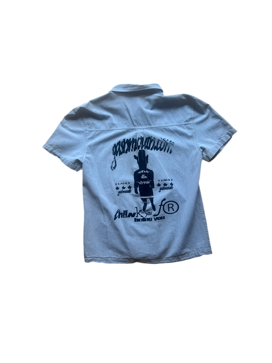 Blue Button T