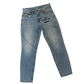 Simple Hand Printed Jeans