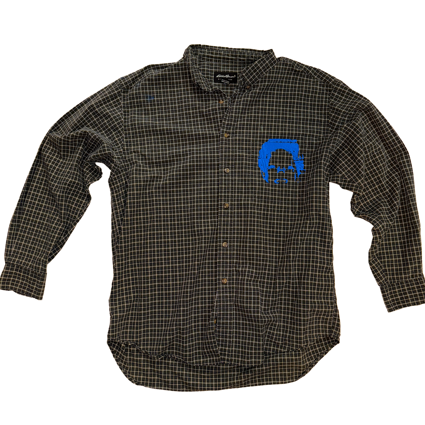 Pocket Graphic Button Up